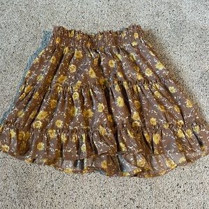 ALTARD STATE sunflower print skirt
